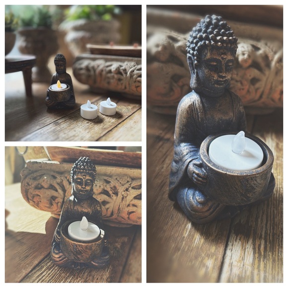 Budha / Tea Light Holder - Picture 4 of 9